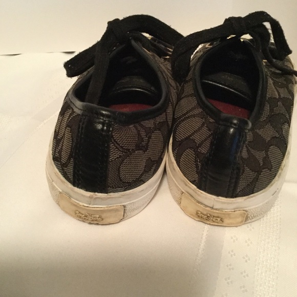 Coach size 7 1/2 Empire canvas rubber - Picture 5 of 7